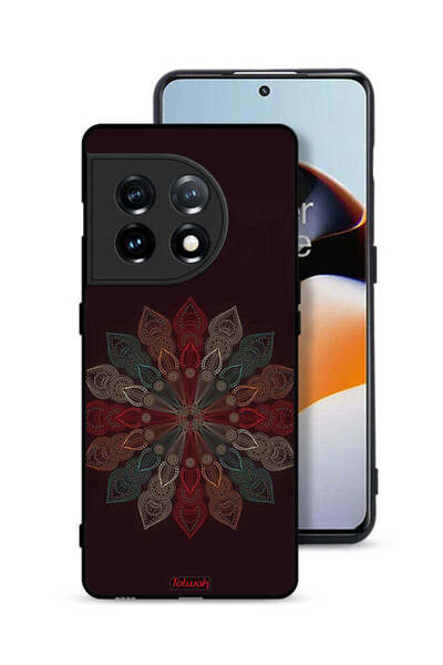 Tolwak غطاء حماية لهاتف OnePlus 11 5G بنقشة زهرة ماندالا