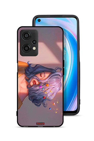 Tolwak OnePlus Nord CE 2 Lite 5G Protective Case Cover Girl And Space Art