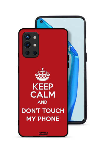 Tolwak OnePlus 9R 5G Protective Case Cover Keep Calm And Dont Touch My Phone