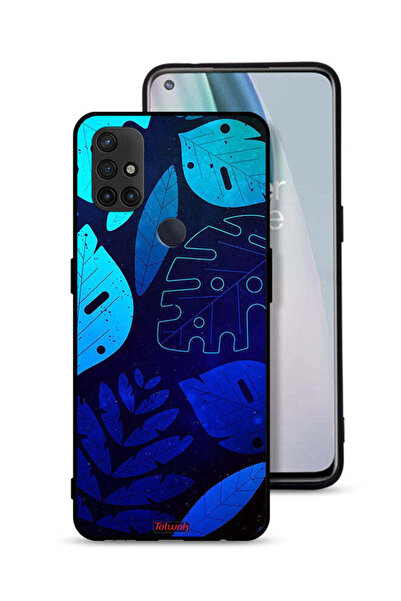 Tolwak غطاء حماية لهاتف OnePlus Nord N10 5G بنقشة أوراق الشجر