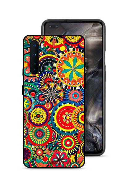 Tolwak غطاء حماية لهاتف OnePlus Nord بنمط ماندالا ملون