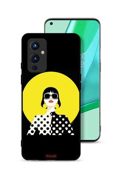 Tolwak غطاء حماية لهاتف OnePlus 9 5G بتصميم فتاة أنيقة
