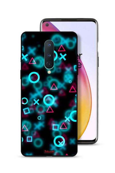 Tolwak غطاء حماية لهاتف OnePlus 8 برسومات أيقونات لعبة الحبار الصغيرة