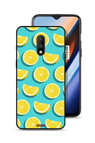 Tolwak غطاء حماية لهاتف OnePlus 7 بنمط برتقالي