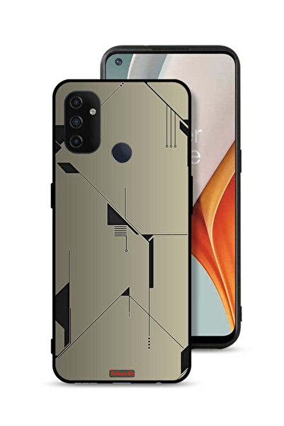 Tolwak غطاء حماية لهاتف OnePlus Nord N100 بتصميم فني تجريدي بسيط