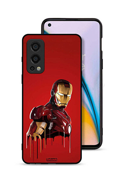 Tolwak غطاء حماية لهاتف OnePlus Nord 2 5G برسومات الرجل الحديدي