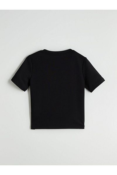 LC Waikiki Νέα σεζόν V Neck Γυναικεία Tisort - S5RH60Z8
