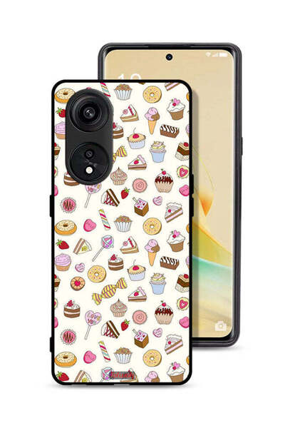 Tolwak غطاء حماية لهاتف Oppo A1 Pro بنمط العناصر المفضلة