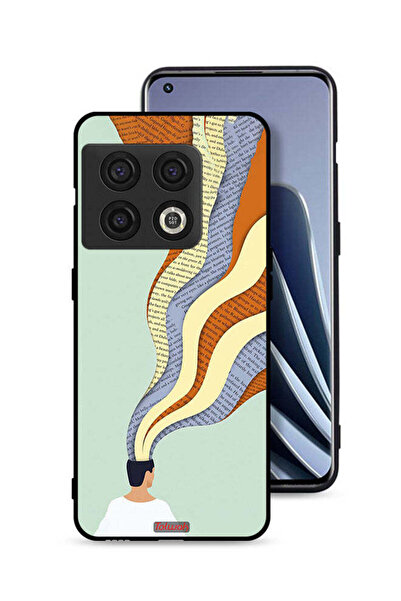 Tolwak غطاء حماية لهاتف OnePlus 10 Pro 5G بتصميم Data In Mind Art