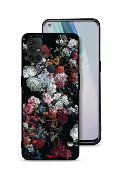 Tolwak غطاء حماية لهاتف OnePlus Nord N10 5G بنقشة ورود عتيقة