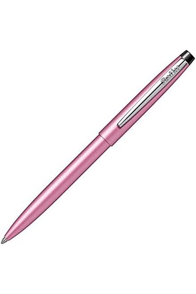 Mena Rise Şirinshop F108 Ballpoint Pen, Press Mechanism from the Cap, Pink 1108107