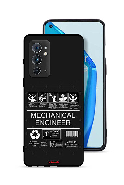 Tolwak غطاء حماية لهاتف OnePlus 9RT 5G، ملصق مهندس ميكانيكي
