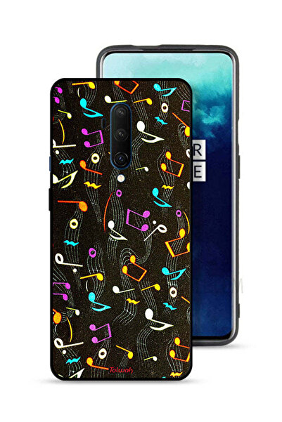 Tolwak غطاء حماية لهاتف OnePlus 7T Pro بنمط قماش موسيقي