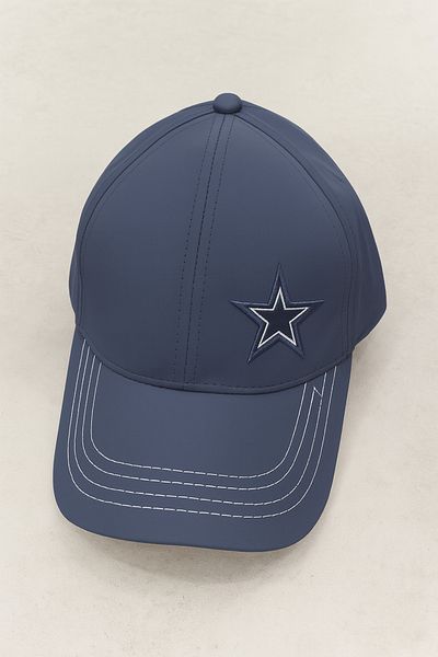 nacar çarşı Men's Navy Blue Star Embroidered Summer Hat - Adjustable Sports Model