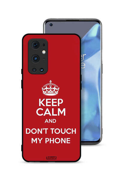 Tolwak غطاء حماية لهاتف OnePlus 9 Pro 5G حافظ على هدوئك ولا تلمس هاتفي