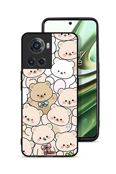 Tolwak غطاء حماية لهاتف OnePlus 10R 5G بنقشة دببة