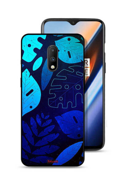 Tolwak غطاء حماية لهاتف OnePlus 7 بنقشة أوراق الشجر
