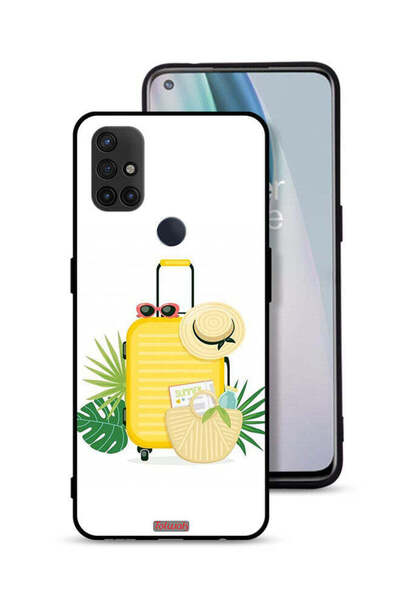 Tolwak غطاء حماية لهاتف OnePlus Nord N10 5G برسومات فنية رقمية صيفية
