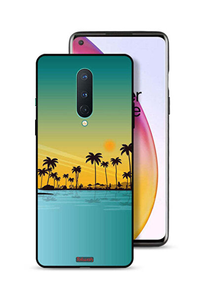 Tolwak غطاء حماية لهاتف OnePlus 8 بتصميم فن تجريدي