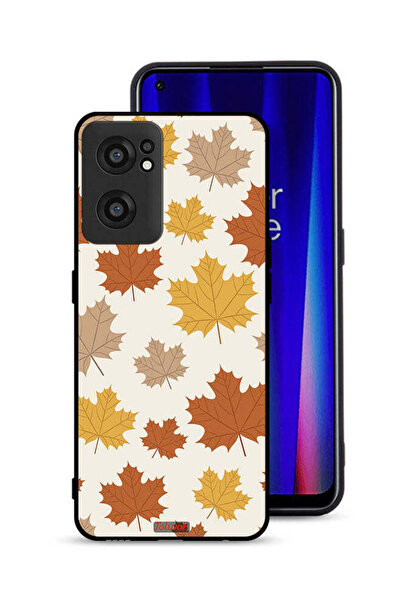 Tolwak OnePlus Nord CE 2 5G Protective Case Cover Autumn Leaves