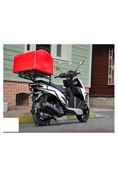 SUPERMOTO Rks Vrs 125 Uyumlu Kızaklı Kurye Çanta Demiri Ergoline Sürgülü Pizz...
