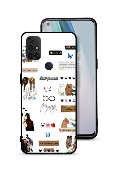 Tolwak غطاء حماية لهاتف OnePlus Nord N10 5G مع اقتباسات وملصقات باللغة العربية