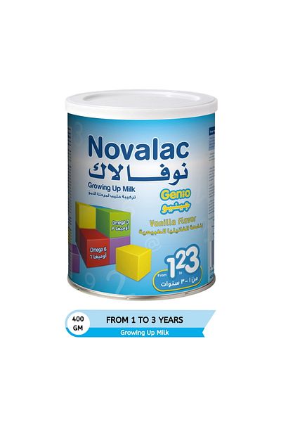 Generic Novalac Genio 123 Growing Up Formula From 1-3 Years 400 g