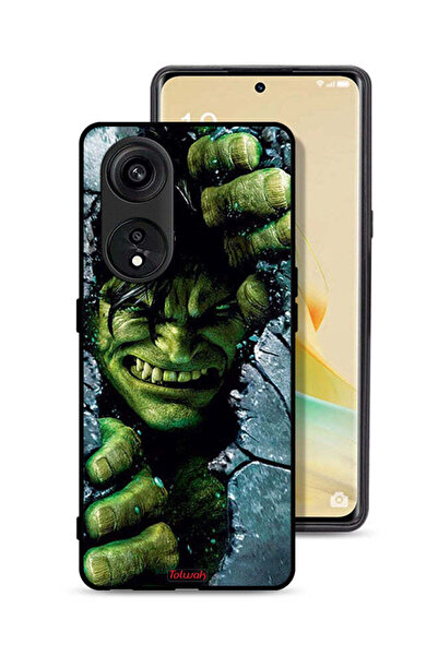 Tolwak غطاء حماية Oppo A1 Pro بتصميم هالك المذهل