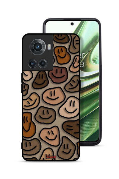 Tolwak غطاء حماية لهاتف OnePlus 10R 5G برسومات وجوه مبتسمة