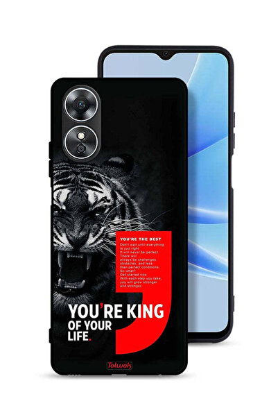 Tolwak غطاء حماية لهاتف Oppo A17 أنت ملك حياتك