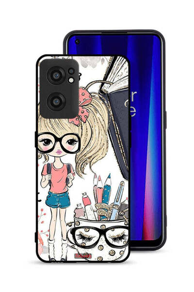 Tolwak OnePlus Nord CE 2 5G Protective Case Cover Unicorn Girl Art
