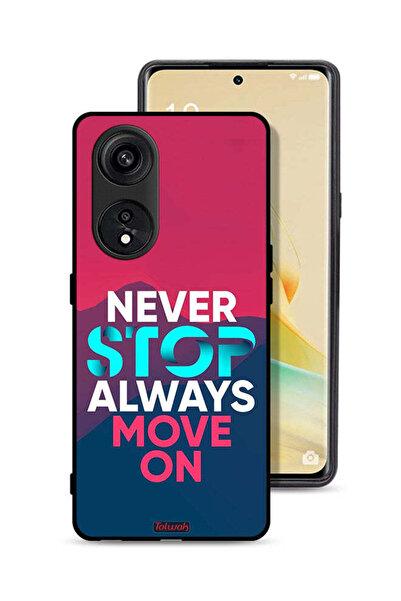 Tolwak غطاء حماية Oppo A1 Pro - لا تتوقف أبدًا - تحرك دائمًا
