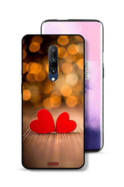 Tolwak غطاء حماية لهاتف OnePlus 7 Pro بتصميم قلبين جميلين