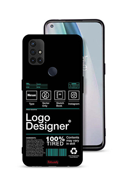 Tolwak غطاء حماية لهاتف OnePlus Nord N10 5G مع ملصق شعار مصمم