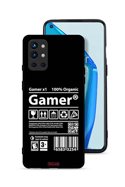 Tolwak OnePlus 9R 5G Protective Case Cover Gamer Sticker