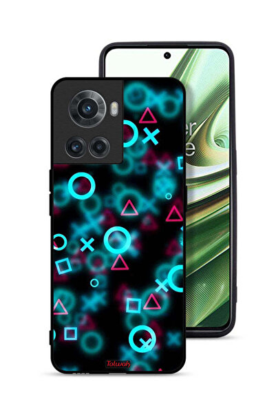 Tolwak غطاء حماية لهاتف OnePlus 10R 5G برسومات أيقونات لعبة الحبار الصغيرة