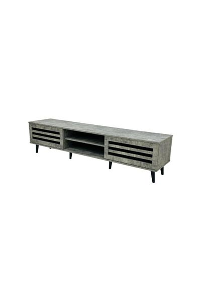 DEC26 Plasma TV table with a distinctive and modern design, 180 cm