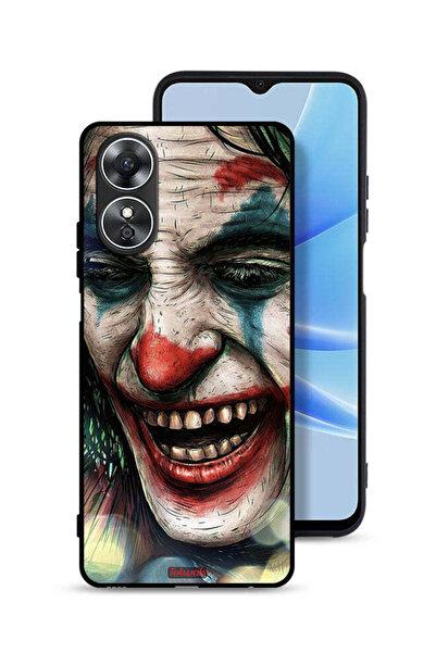 Tolwak غطاء حماية لهاتف Oppo A17 بوجه الجوكر الضاحك