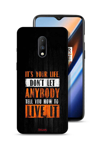 Tolwak غطاء حماية لهاتف OnePlus 7 بعنوان Its Your Life