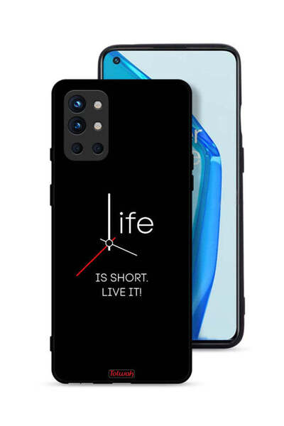 Tolwak OnePlus 9R 5G Protective Case Cover Life Is Short Live It