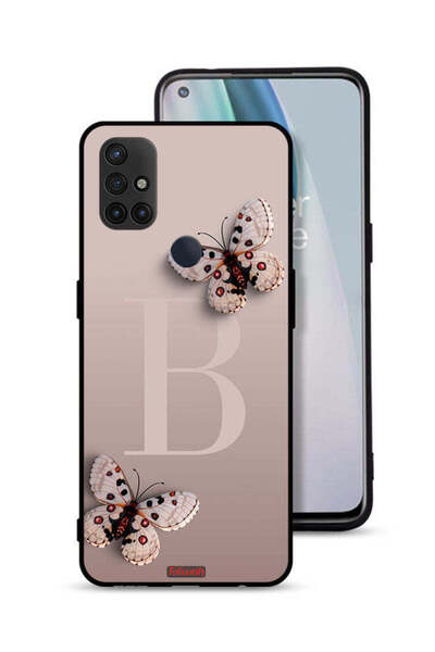 Tolwak غطاء حماية لهاتف OnePlus Nord N10 5G بنقشة فراشات