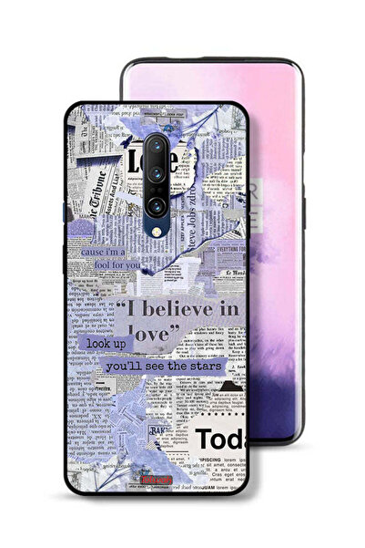 Tolwak غطاء حماية لهاتف OnePlus 7 Pro - قطع من الصحف