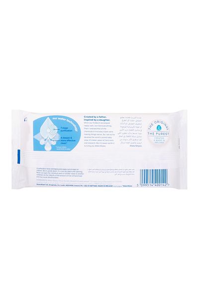 Generic Water Wipes Fruit Extract Baby Wipes 60pcs