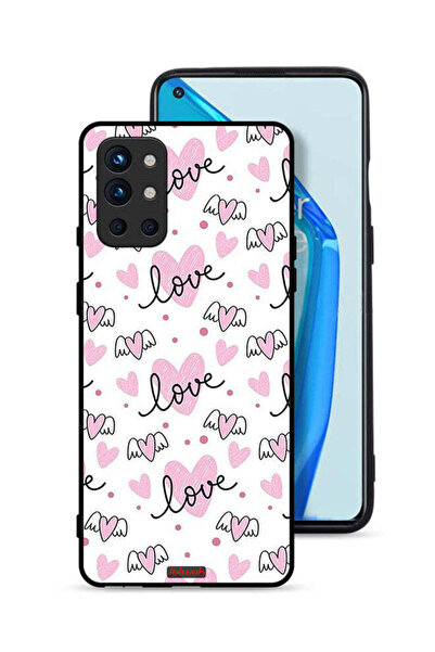 Tolwak OnePlus 9R 5G Protective Case Cover Love And Heart Art Pattern