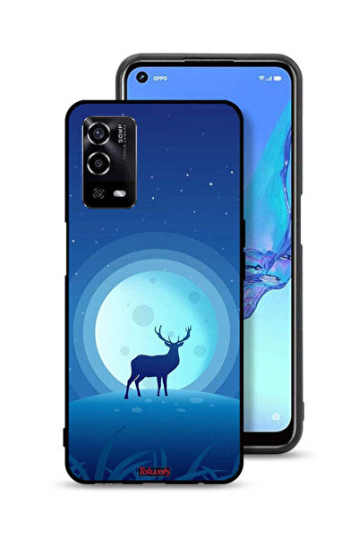 Tolwak غطاء حماية لهاتف Oppo A55 4G بتصميم غزال