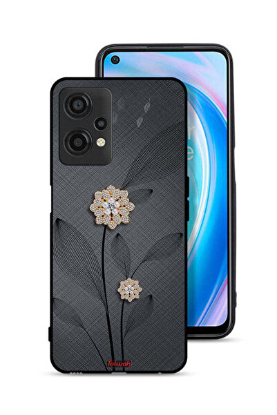 Tolwak غطاء حماية لهاتف OnePlus Nord CE 2 Lite 5G برسومات زهور ماسية