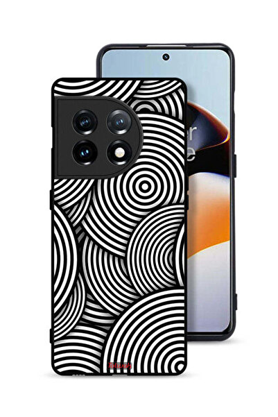 Tolwak غطاء حماية لهاتف OnePlus 11 5G بنمط دوائر وهمية