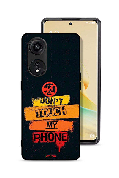 Tolwak Oppo A1 Pro Protective Case Cover Do Not Touch My Phone