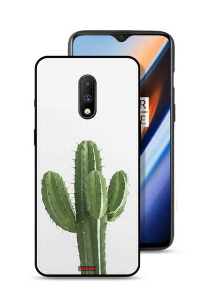 Tolwak غطاء حماية لهاتف OnePlus 7 بنقشة نبات الصبار
