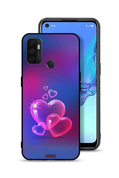 Tolwak غطاء حماية لهاتف Oppo A11s بنقشة قلوب الماء